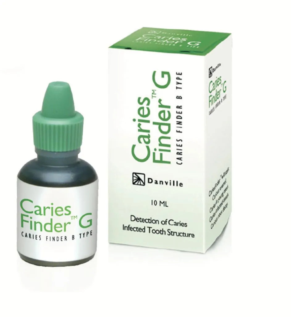 Caries Finder Caries Disclosing Dye – 10 ml Bottle, Green