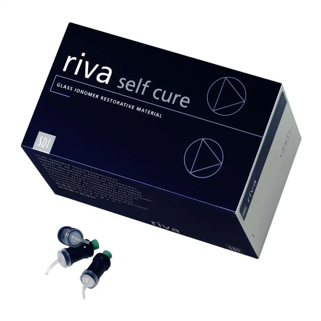 Riva Self-Cure Glass Ionomer Restorative – Regular Set Capsules, 50/Pkg - A2 - Open Box - EXP - 02/2026