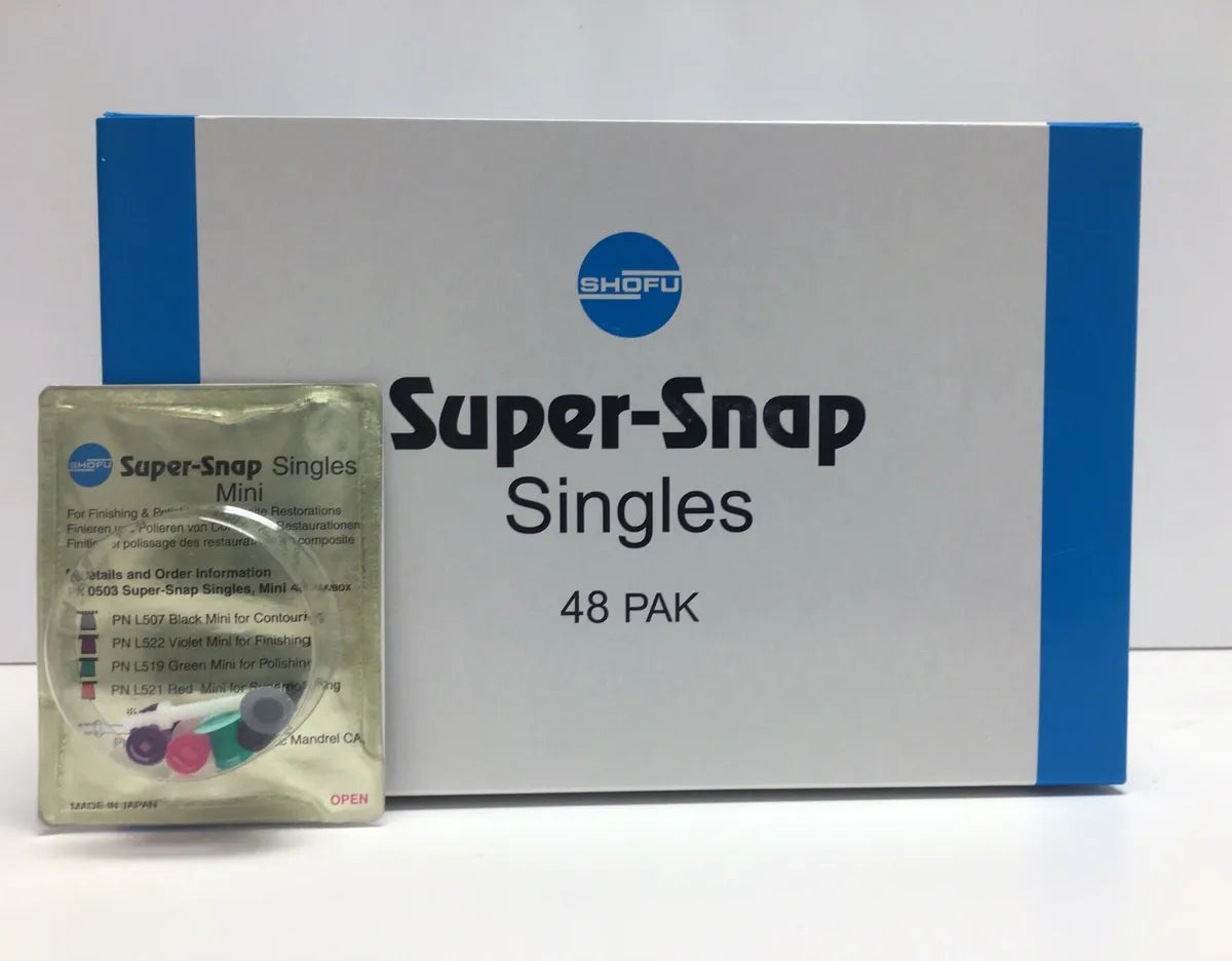 Super-Snap® Buff Disk – Mini Disks, 48/Pkg