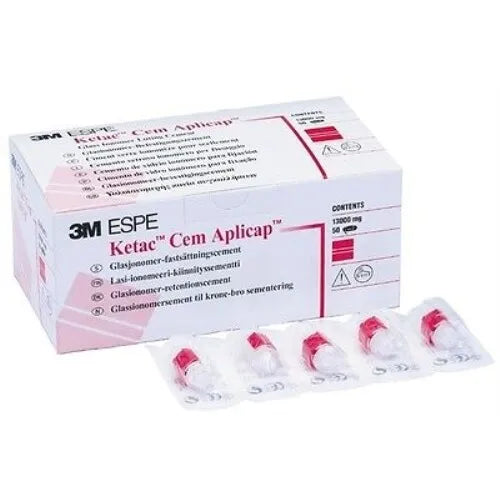 Ketac-Cem Radiopaque Permanent Glass Ionomer Luting Cement