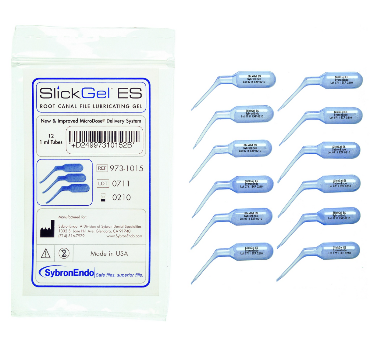 SlickGel® ES – 1 ml Polytube, 12/Pkg