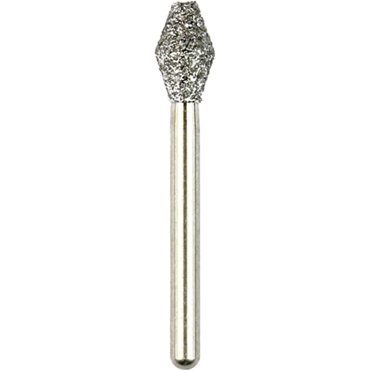 Robot® Point Diamond Burs – FG Medium White Barrel