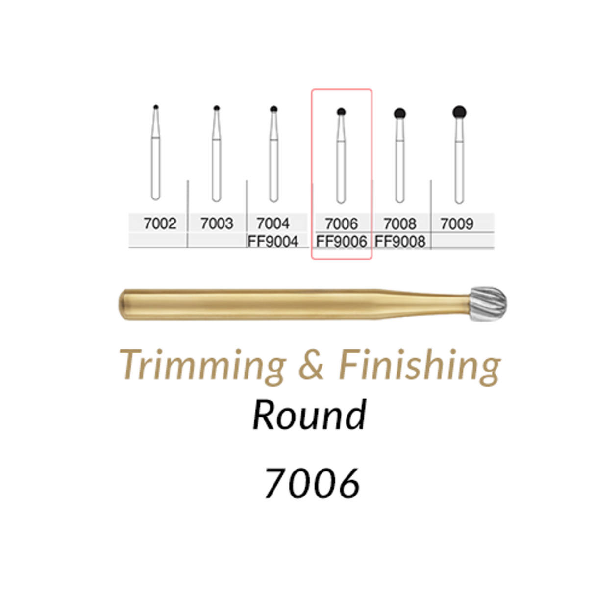 Trimming & Finishing Bur