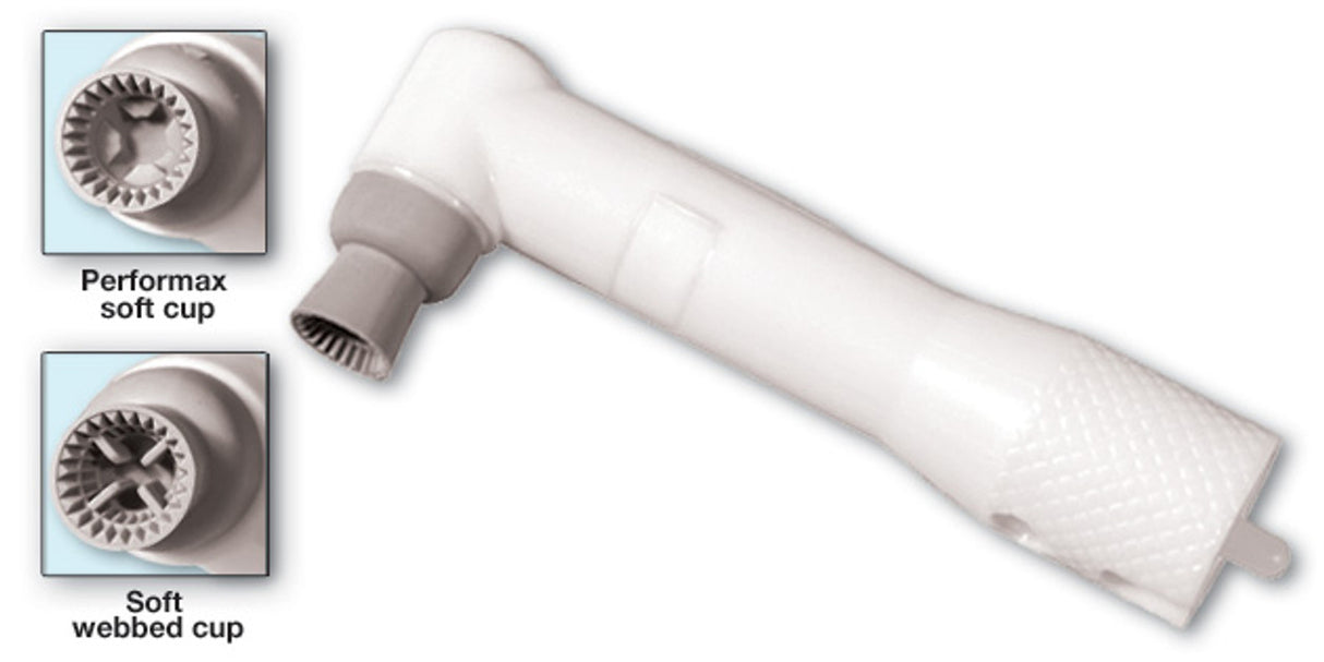 Oral B SUPA Disposable Prophy Angle Webbed Soft Latex-Free 100/Bx