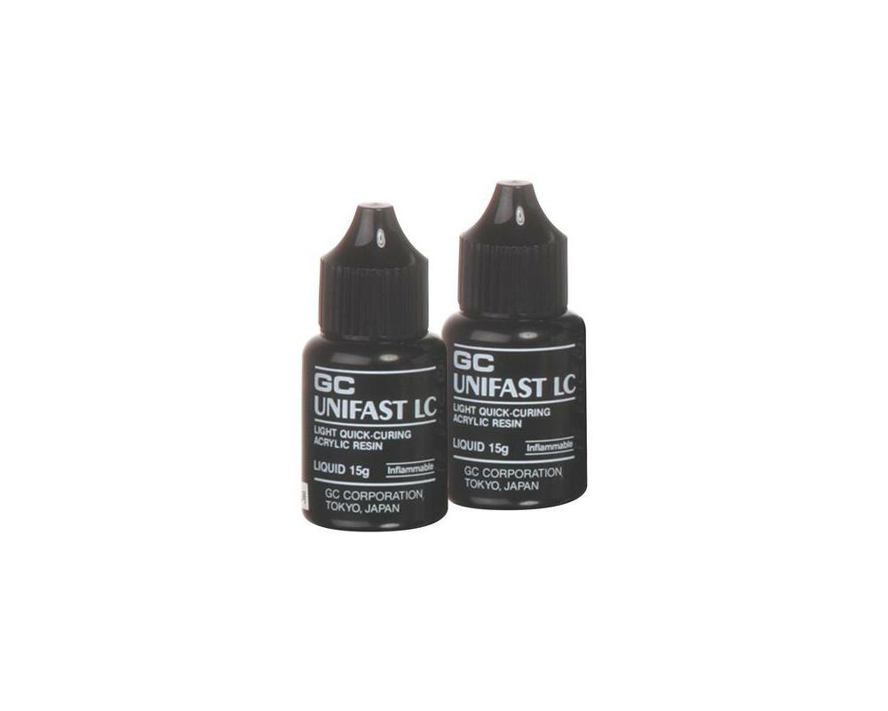 Unifast™ LC Light-Cured Temporary Material – Liquid Only, 15 ml Bottle