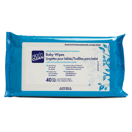 Nice'n CleanĀ® Baby Wipes