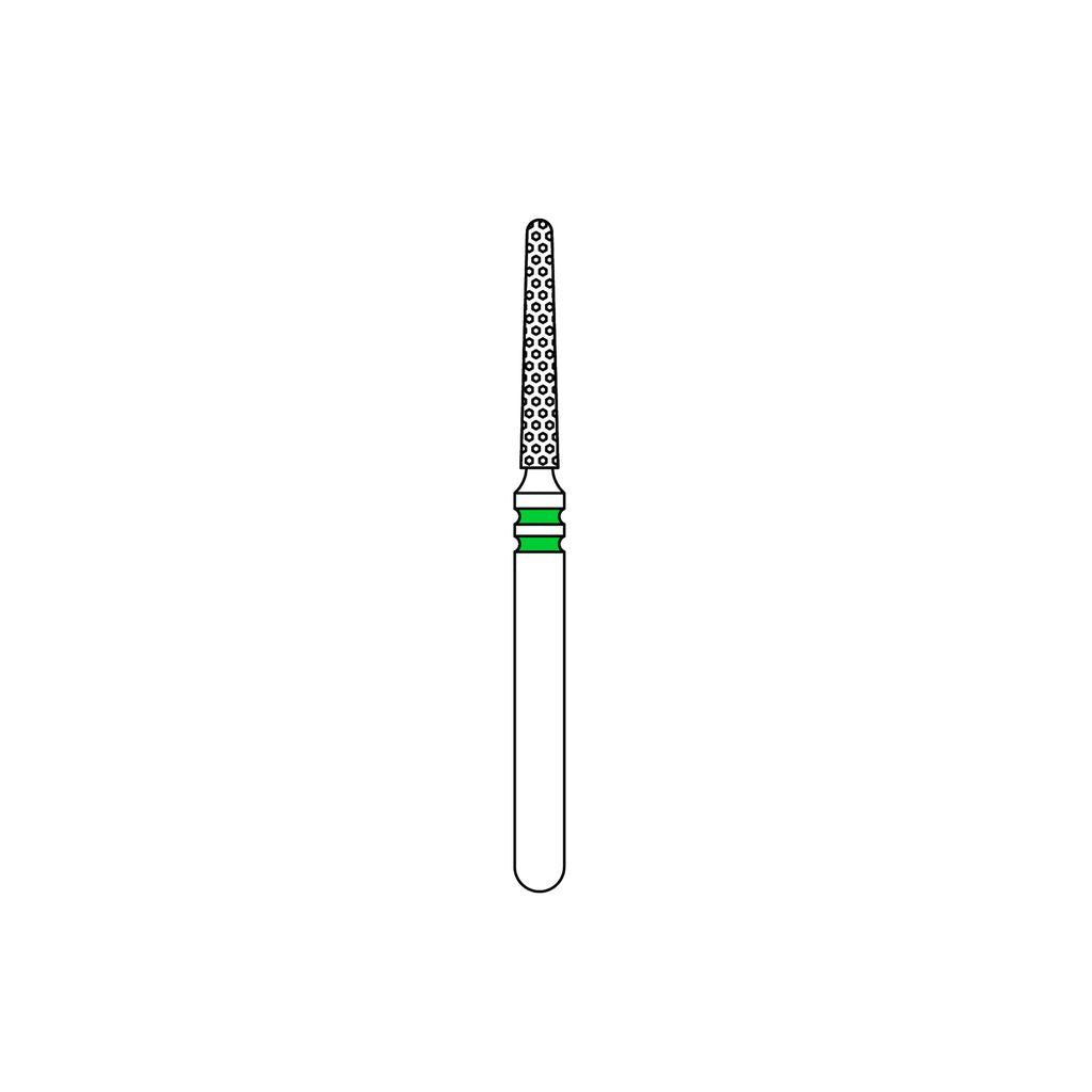 Two Striper® EURO Diamond Burs 5/Pk - Round-End Taper