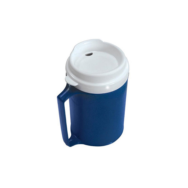 Insulated Mug, with Lid, 12 oz