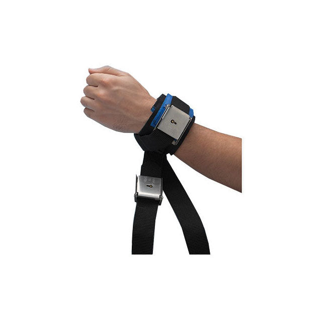 Locking Twice-as-Tough® Cuff, with Lock on and Connecting strap