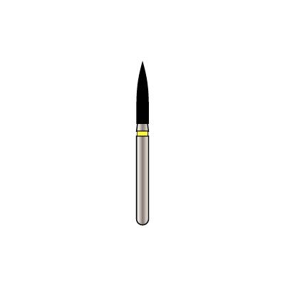 Alpen® x1 Single Use Diamond Burs – FG, Extra Fine, Yellow, 25/Pkg