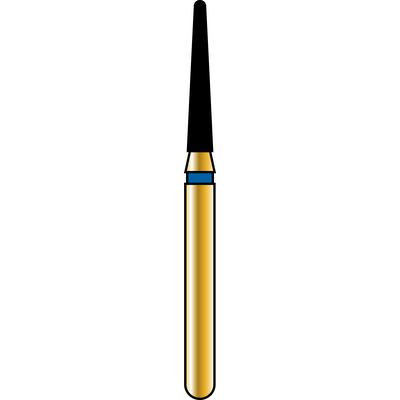 Alpen® Multi Use Diamond Burs – FG, Coarse, Blue, Cone, Tapered Round End, 5/Pkg