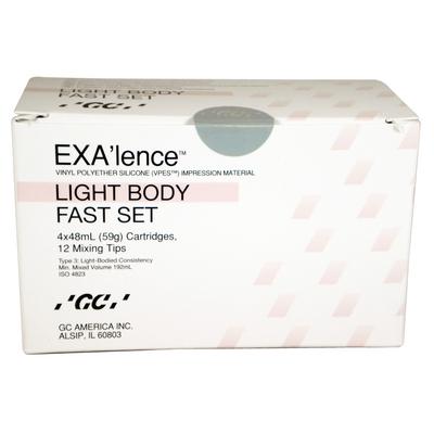 EXA’lence™ VPES Impression Material – 48 ml Cartridge, Refill with Tips, 4/Pkg