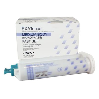 EXA’lence™ VPES Impression Material – 48 ml Cartridge, Refill with Tips, 4/Pkg