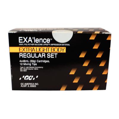EXA’lence™ VPES Impression Material – 48 ml Cartridge, Refill with Tips, 4/Pkg