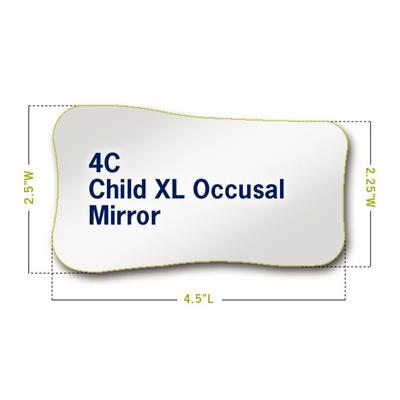 Riofoto Rhodium Intraoral Photographic Mirrors, Child
