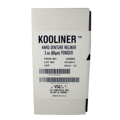 Kooliner Hard Denture Reline Material – Powder (3 oz)