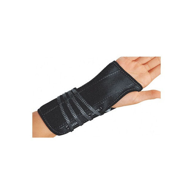 PROCARE® Lace-Up Wrist Support, Right, Suede/Flannel, L7"