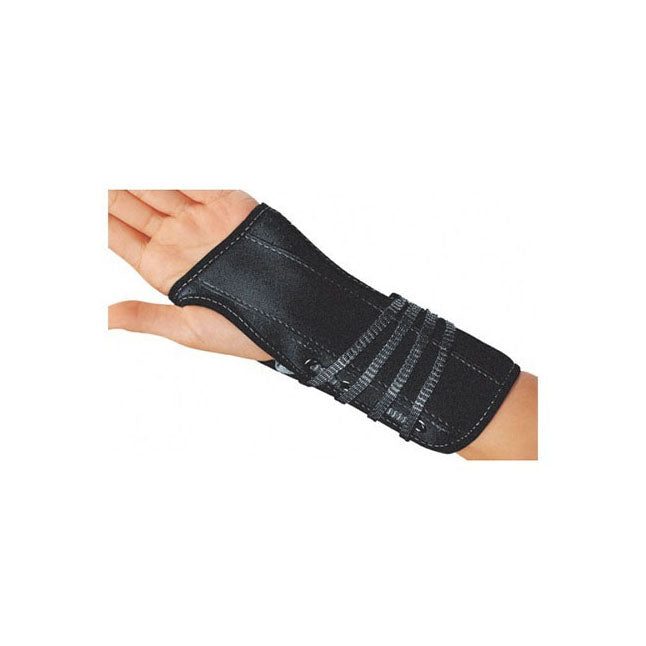 PROCARE® Lace-Up Wrist Support, Left, Suede/Flannel, L7"