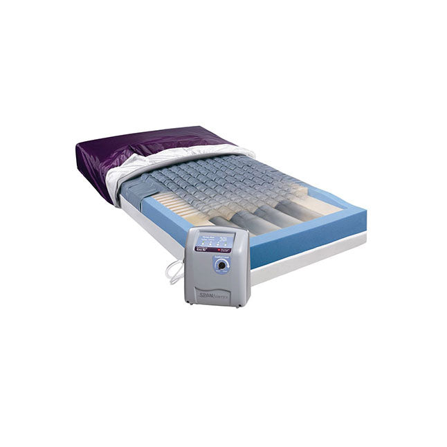 PressureGuard® Easy Air® XL Mattress Coverlet, W53" x L80" Purple