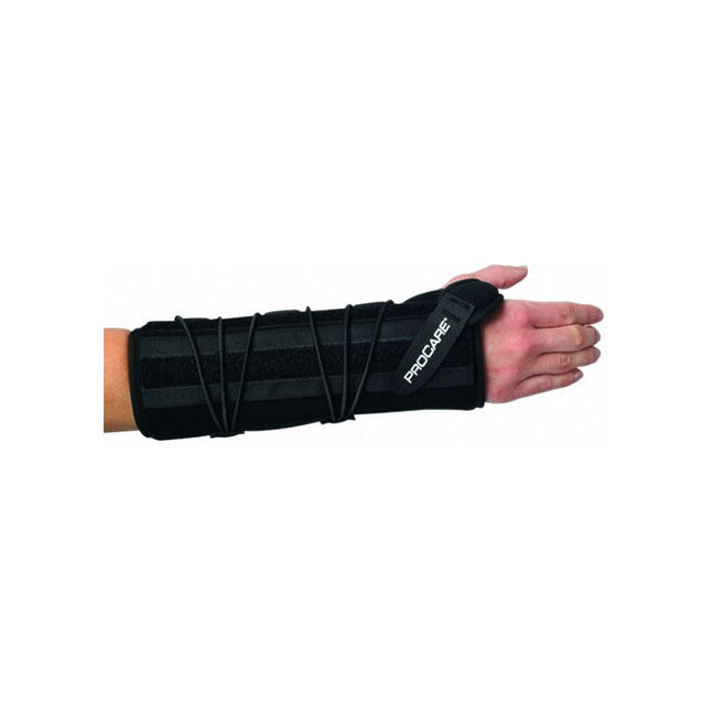 PROCARE® Quick-Fit™ Wrist and Forearm Brace, Felt/Brush Nylon, Universal, L10"