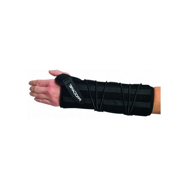 PROCARE® Quick-Fit™ Wrist and Forearm Brace, Felt/Brush Nylon, Universal, L10"