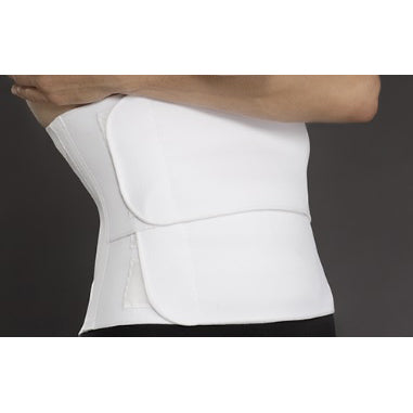 Unisex Multi-Flap Waistbinder, Two Flap, White, 9"