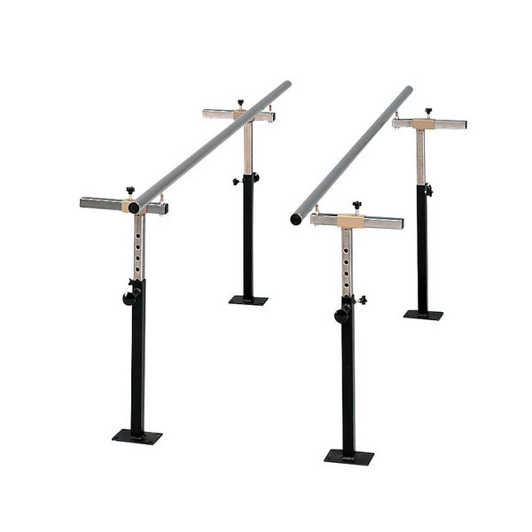 Parallel Bar, Floor Mounted, L10' x H26" to 39"