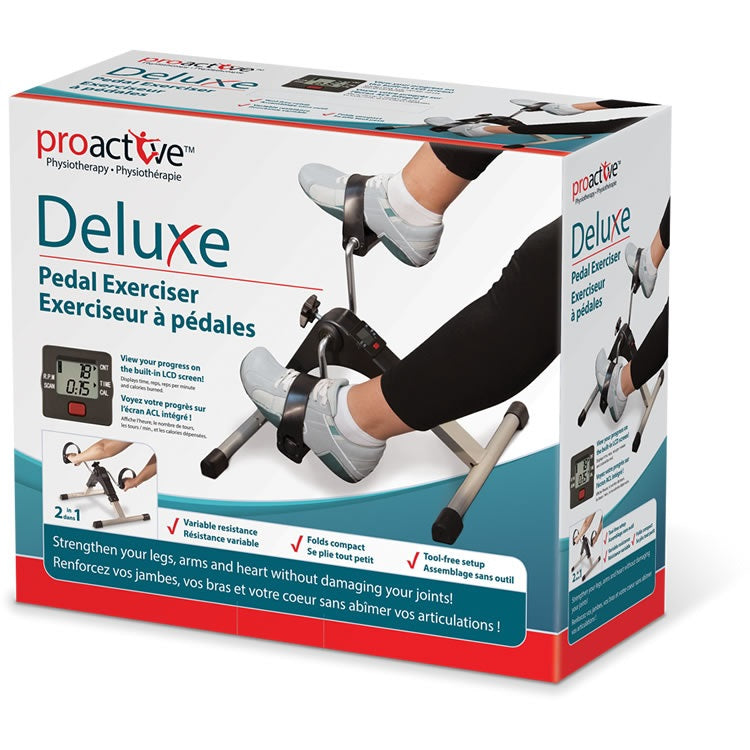 ProActive™ Pedal Exerciser, Deluxe, with Digital LCD Display