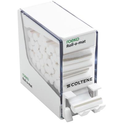 Roeko Roll-o-mat Cotton Roll Dispenser, White Plastic