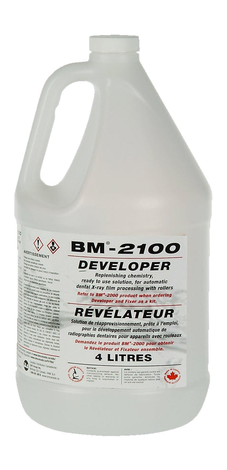 BM 2100 Developer 4L Bottle - 3Z Dental (4952128913453)