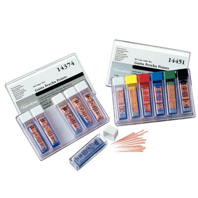 Standardized Gutta Percha Points – Assorted Sizes, 6 Vials of 20