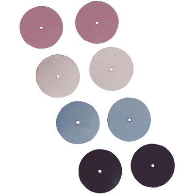 Silicone Wheel Square Edge/Knife Edge and Silicone Points , 100/Pkg - 3Z Dental