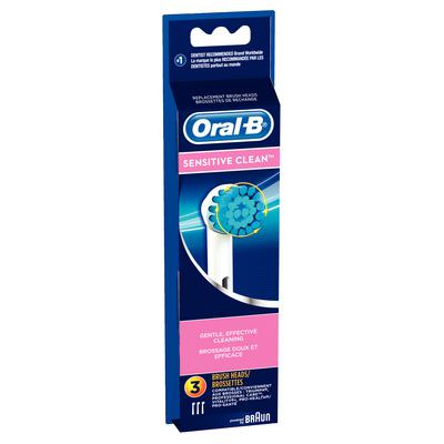 Oral-B® Sensitive Electric Toothbrush Head – Refill, 3/Pkg