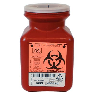 Nonstackable Sharps Containers Polypropylene Red