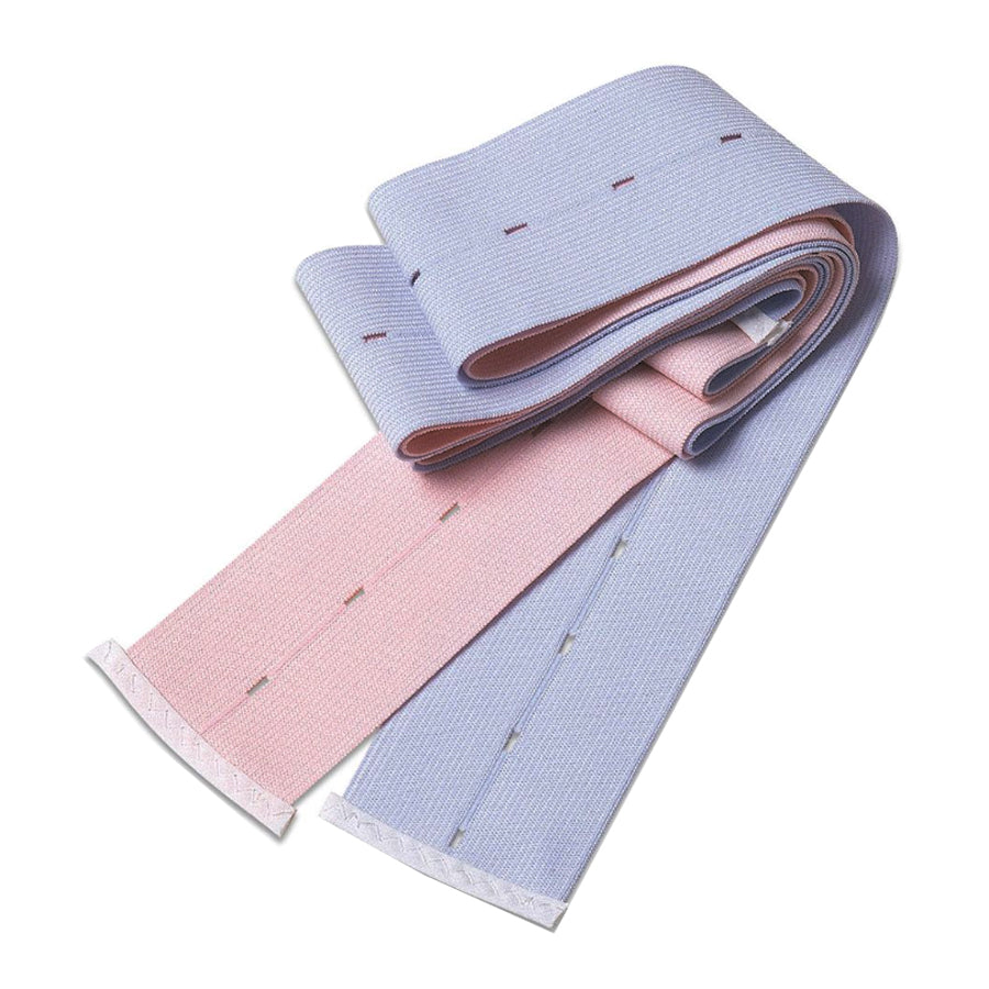 Kendall™ Tab Style Abdominal Belt, Pink and Blue, 1.5 x 36IN