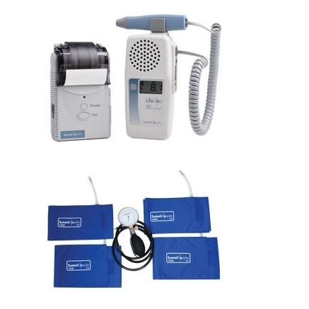 LifeDop® 250 ABI System with cuffs, Aneroid and Printer