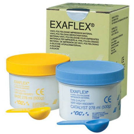EXAFLEX Vinyl Polysiloxane Impression Material, Putty Standard Package (4951918215213)