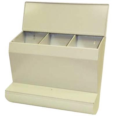 Triplex Plaster Bin 3-Compartment