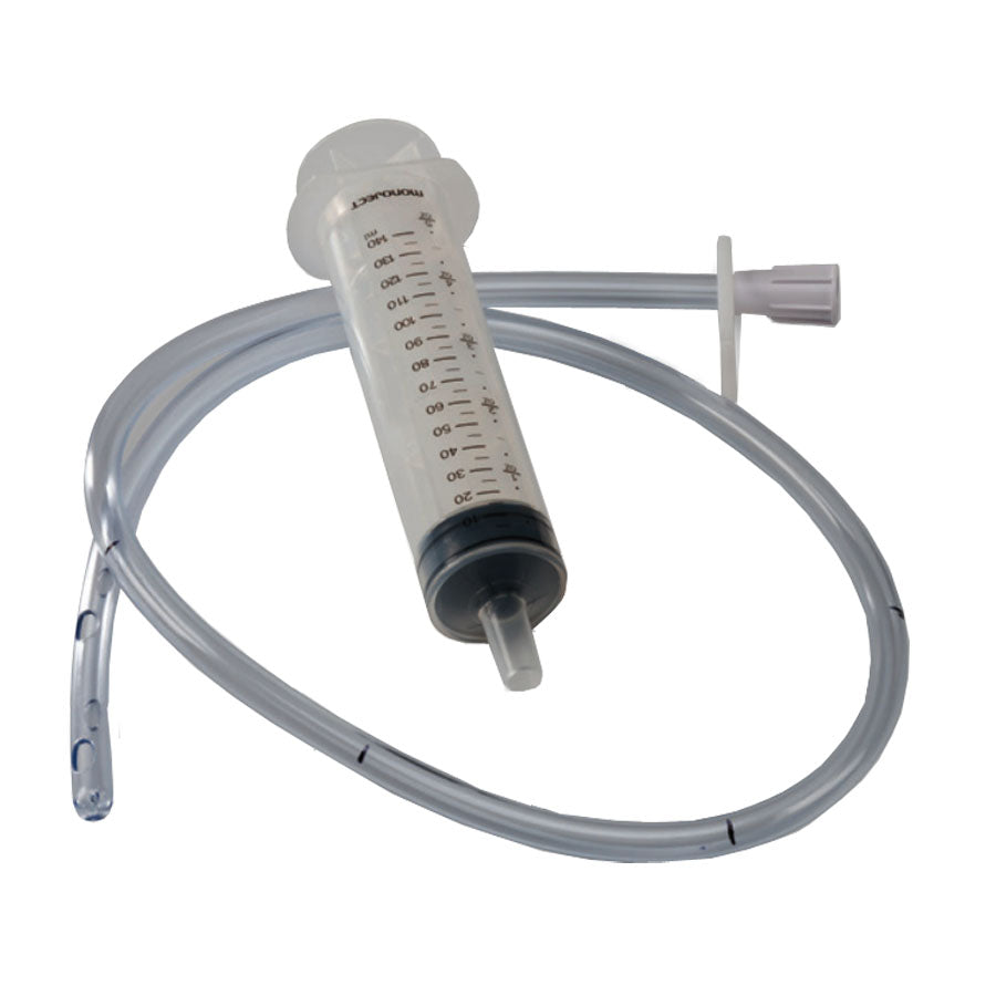 Argyle™ PVC Gastric Lavage Tray, Large, 34FR, 36IN