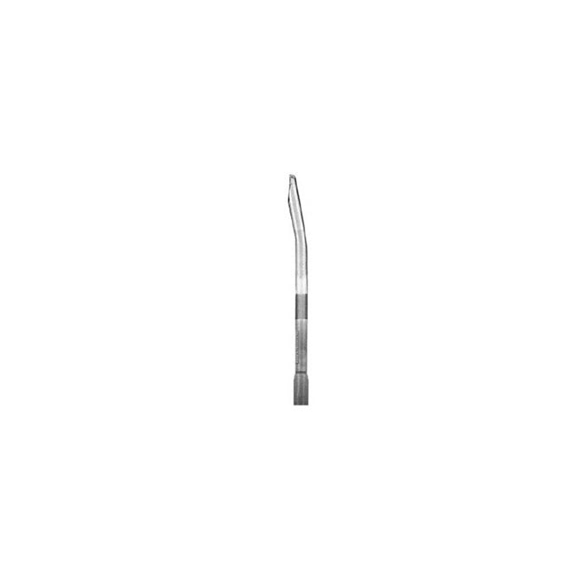 Suction Curette, Rigid, Curved, Open End