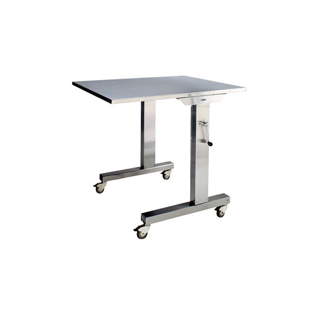 Over-Operating Table, stainless steel, Depth 42" W34"