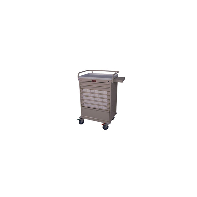 Med Bin Cart, Value Line, Key Locking