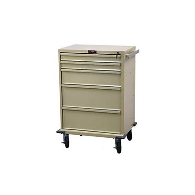 V-Series Procedure Cart, 5 Drawer/Key Lock
