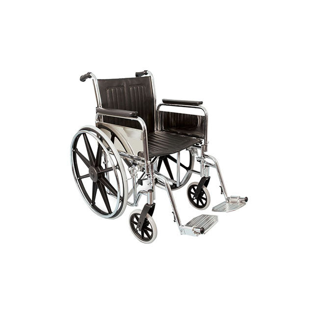 Airgo® ProCare IC Wheelchair, with Fixed Arms and Swing-Away Footrests, 18" Wide Seat, 300 lb