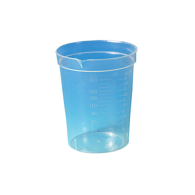 Urinalysis Container, Polystyrene, 6.5 oz, Clear