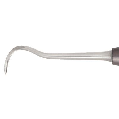 Sickle Scaler – # R138, NMJ, Offset, Anterior, DuraLite® Round Handle, Double End