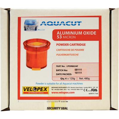 Aquacut Aluminum Oxide Powder – 85 g, 4/Pkg