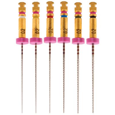 K3 Nickel-Titanium Endodontic Files – 21 mm Length, 6/Pkg (4951855890477)