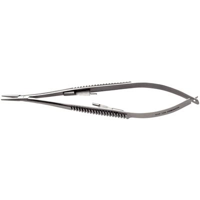 Castroviejo Needle Holder – # 209, Stainless Steel Jaws, 5"