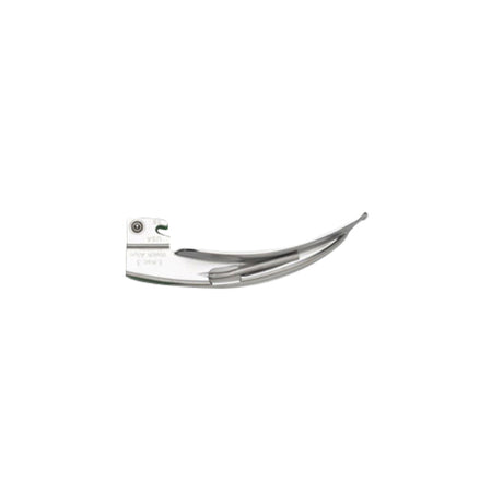 English MacIntosh Fiber Optic Laryngoscope Blade, Halogen